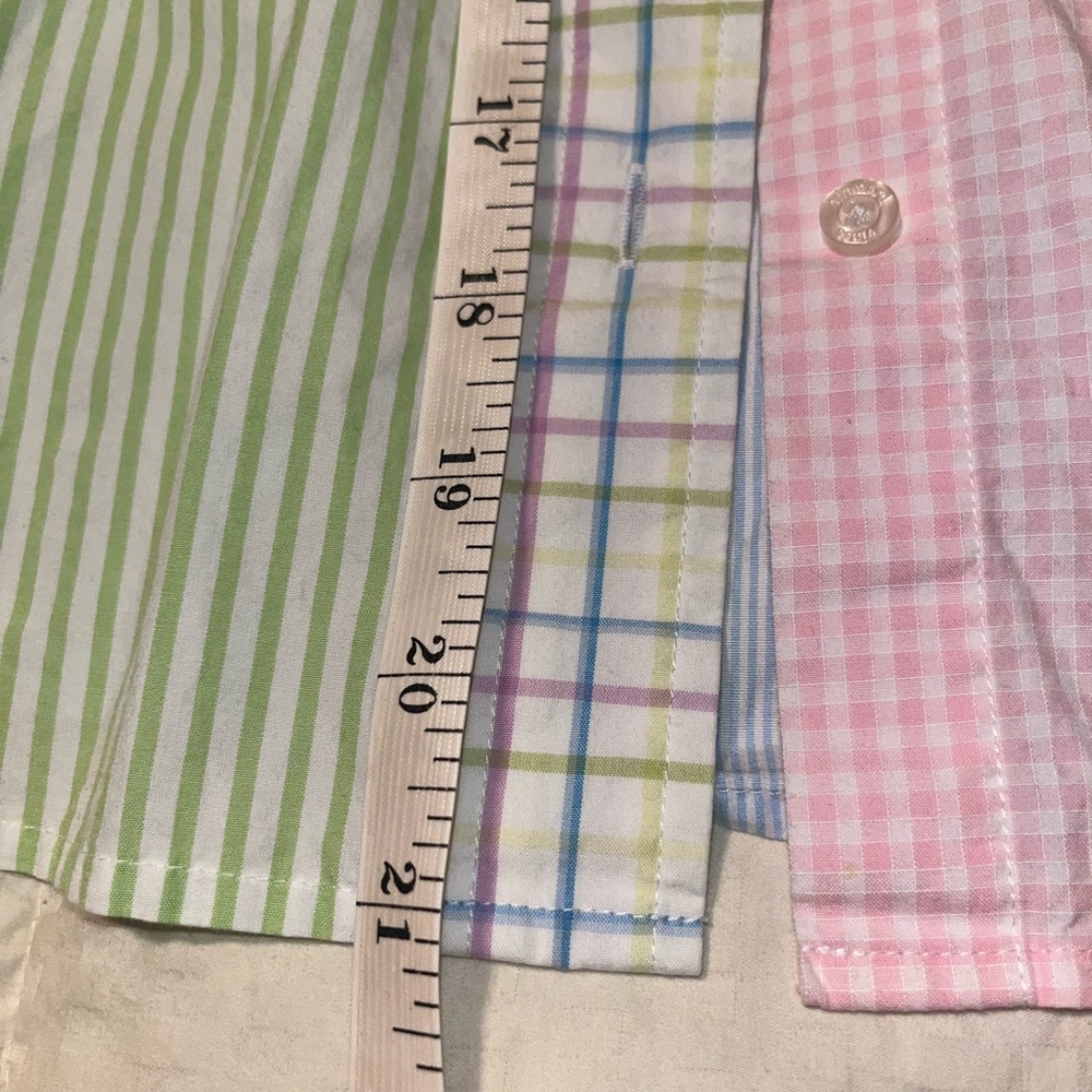 Vineyard Vines Mixed Media Striped Button-Up Shirt size 6 100% cotton - Picture 9 of 10